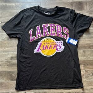 Black Los Angeles Lakers T-Shirt